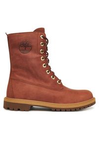 Timberland Trzewiki Premium 8-Inch Waterproof TB0A43MXEM41 Brązowy. Kolor: brązowy. Materiał: skóra #2