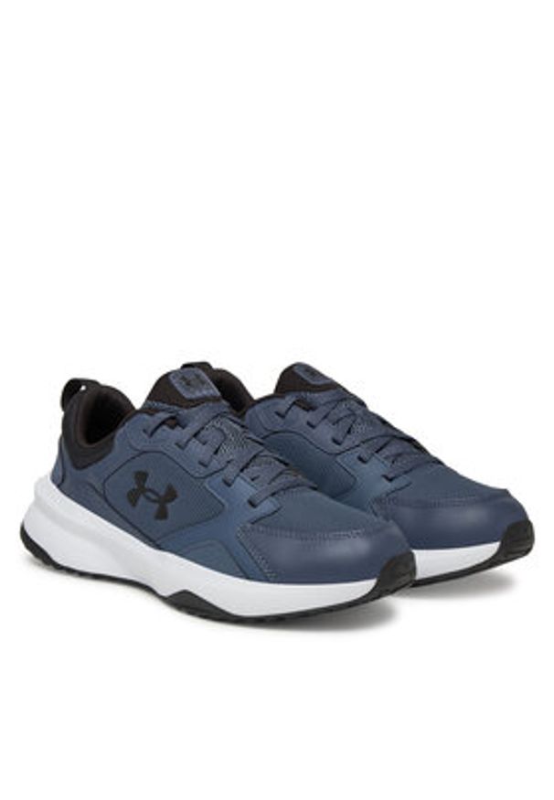 Under Armour Buty do biegania Ua Charged Edge 3026727 Szary. Kolor: szary. Materiał: skóra