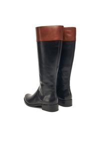 Caprice Oficerki 9-25511-41 Czarny. Kolor: czarny. Materiał: skóra #6