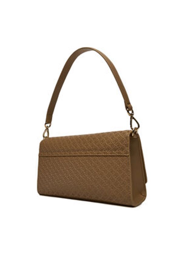 TOMMY HILFIGER - Tommy Hilfiger Torebka AW0AW16933 Brązowy. Kolor: brązowy. Materiał: skórzane