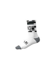 ALÉ CYCLING - Skarpety rowerowe Alé Match. Kolor: szary, czarny, wielokolorowy, biały. Sport: kolarstwo #1