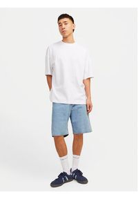 Jack & Jones - Jack&Jones Szorty jeansowe Tony 12249063 Niebieski Loose Fit. Kolor: niebieski. Materiał: bawełna #5
