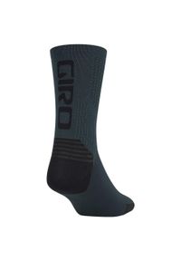 GIRO - Skarpety kolarskie męskie Giro HRC + Grip. Kolor: zielony. Materiał: elastan, poliamid. Sport: kolarstwo