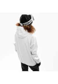 Damska kurtka snowboardowa Sporty zimowe SIROKO W3-W Antarctica. Kolor: biały. Materiał: materiał, softshell. Sezon: zima. Sport: snowboard