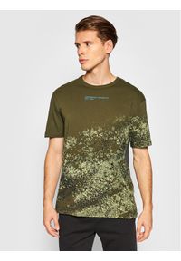 Jack & Jones - Jack&Jones T-Shirt Nines 12192919 Zielony Relaxed Fit. Kolor: zielony. Materiał: bawełna