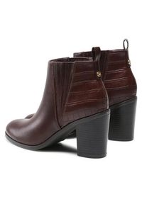 Clara Barson Botki WYL2695-2 Brązowy. Kolor: brązowy. Materiał: skóra #4