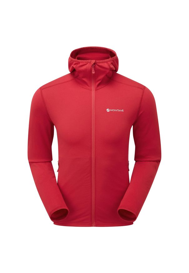 Polar z kapturem Montane Protium Lite. Typ kołnierza: kaptur. Kolor: czerwony. Materiał: polar. Sezon: zima. Sport: narciarstwo