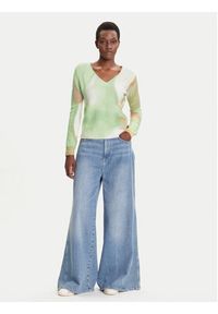 Desigual Sweter Oulu 25WWJF13 Zielony Regular Fit. Kolor: zielony. Materiał: syntetyk #5