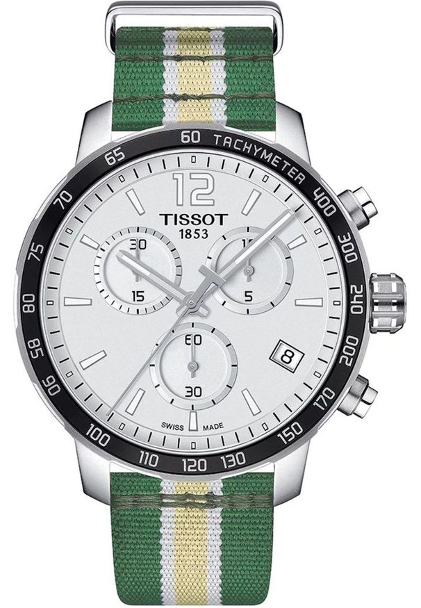 TISSOT - Zegarek Tissot Zegarek Męski Tissot T095.417.17.037.24 Srebrzysty ( 42 mm)