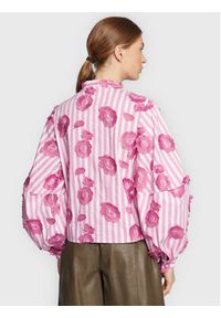 Custommade Koszula Bondie 999326254 Różowy Relaxed Fit. Kolor: różowy. Materiał: bawełna, syntetyk #5