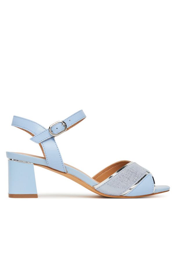 Sandały Lasocki. Kolor: niebieski