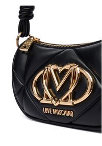 Love Moschino - LOVE MOSCHINO Torebka JC4189PP0NLC0000 Czarny. Kolor: czarny. Materiał: skórzane #5