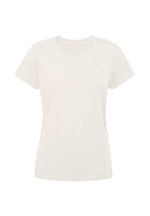 MANTIS - Damska Koszulka Essential T-shirt. Kolor: beżowy, szary, wielokolorowy. Sport: turystyka piesza