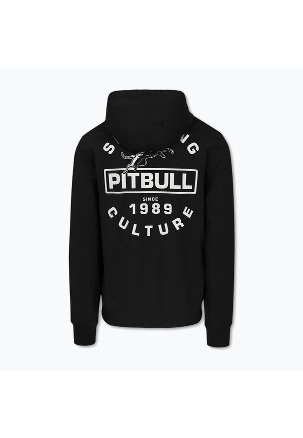 PITBULL - Bluza męska Pitbull Physical Culture Hooded Zip Sweatshirt. Kolor: czarny