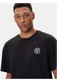 Plein Sport T-Shirt PAEC MTK8324 STE001N Czarny Loose Fit. Kolor: czarny. Materiał: bawełna. Styl: sportowy #5
