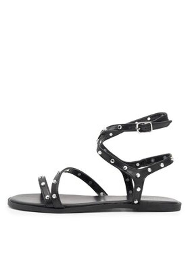 DeeZee Sandały KL-E533-2 Czarny. Kolor: czarny. Materiał: syntetyk