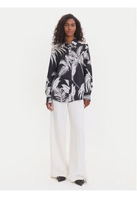Guess Koszula W5YH03 WF1T2 Czarny Regular Fit. Kolor: czarny. Materiał: syntetyk #5