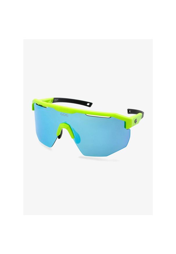 Okulary rowerowe GOG Argo - matt neon green/black. Kolor: zielony