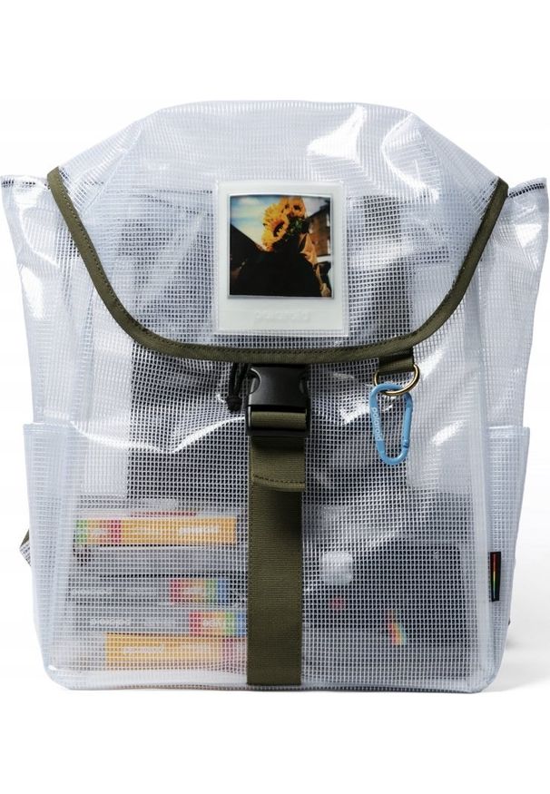 POLAROID - Plecak turystyczny Polaroid Polaroid Ripstop Backpack Clear