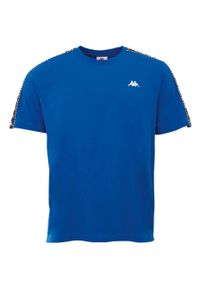 Koszulka męska Kappa ILYAS niebieska. Kolor: niebieski #1