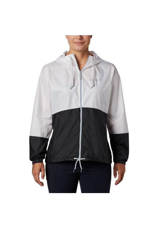 columbia - Kurtka Przejściowa Damska Columbia Flash Forward Windbreaker. Kolor: biały, wielokolorowy, czarny. Materiał: poliester