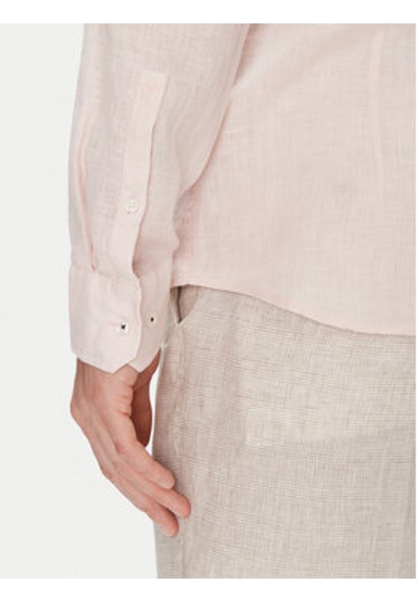 JOOP! Koszula 17 JSH-146Pai-W 30046075 Różowy Slim Fit. Kolor: różowy. Materiał: len