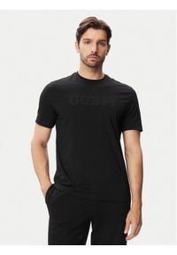 Guess T-Shirt Z6YI17 K4968 Czarny Regular Fit. Kolor: czarny. Materiał: bawełna #1