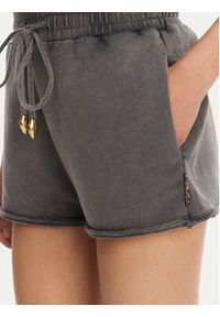 Just Cavalli Szorty sportowe 78PADE10 Czarny Loose Fit. Kolor: czarny. Materiał: bawełna #3