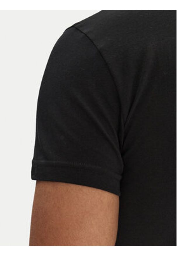 Emporio Armani Underwear T-Shirt EM000375 AF10771 UC001 Czarny Slim Fit. Kolor: czarny. Materiał: bawełna