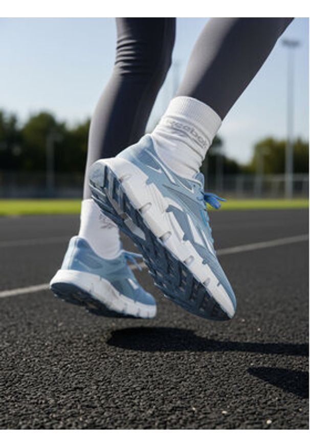 Reebok Buty do biegania EO-ZIG DYNAMICA 6 100225494 Niebieski. Kolor: niebieski. Materiał: materiał