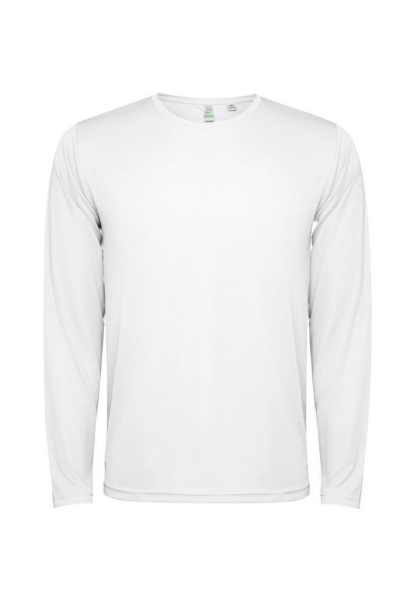 ROLY - Koszulka Z Długim Rękawem Dla Dzieci Estoril. Kolor: biały. Długość rękawa: długi rękaw. Długość: długie. Sport: turystyka piesza