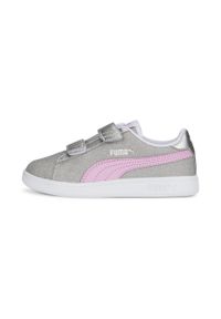 Buty Sportowe Dziewczęce Puma Smash V2 Glitz Glam V Ps. Kolor: szary