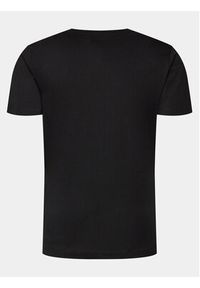 Richmond X T-Shirt Rached UMP24031TS Czarny Regular Fit. Kolor: czarny. Materiał: bawełna #7