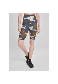 Urban Classics - Damskie szorty techniczne Urban Classic (x2). Kolor: wielokolorowy, brązowy, zielony. Długość: krótkie. Sezon: lato #1