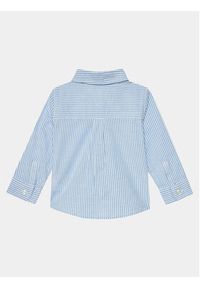 TOMMY HILFIGER - Tommy Hilfiger Komplet koszula i spodnie materiałowe Baby Ithaca Shirt Set Giftbox KN0KN01784 Niebieski Regular Fit. Kolor: niebieski. Materiał: bawełna #2
