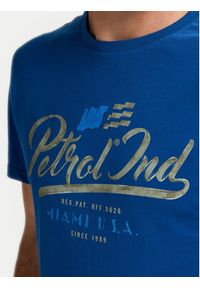 Petrol Industries T-Shirt M-1050-TSR600 Niebieski Regular Fit. Kolor: niebieski. Materiał: bawełna
