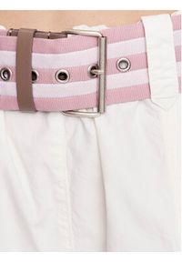 Pinko Spodnie materiałowe Rigore 100685 A0I4 Biały Relaxed Fit. Kolor: biały. Materiał: materiał, bawełna #4