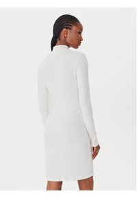 Guess Sukienka codzienna V5BK04 KCBF1 Écru Slim Fit. Okazja: na co dzień. Materiał: bawełna. Typ sukienki: proste. Styl: casual #3