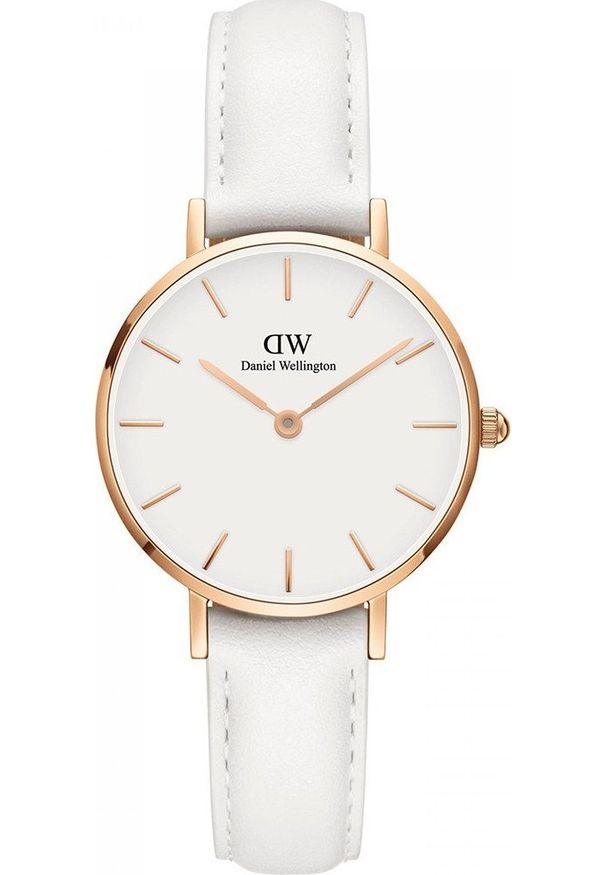 Zegarek Daniel Wellington Zegarek damski Daniel Wellington DW00100249 biały. Kolor: biały