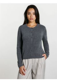 Sinsay - Sweter zapinany na guziki - szary. Kolor: szary
