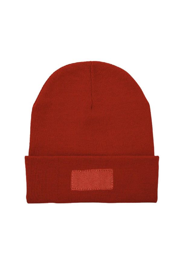 STAMINA - Bulnes Beanie. Kolor: czerwony