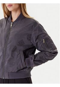 Guess Kurtka bomber W5YL08 WHDK2 Szary Regular Fit. Kolor: szary. Materiał: syntetyk #6