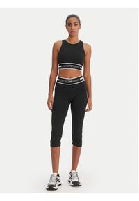 Emporio Armani Underwear Legginsy EW003673 AF19023 UC001 Czarny Slim Fit. Kolor: czarny. Materiał: bawełna #4