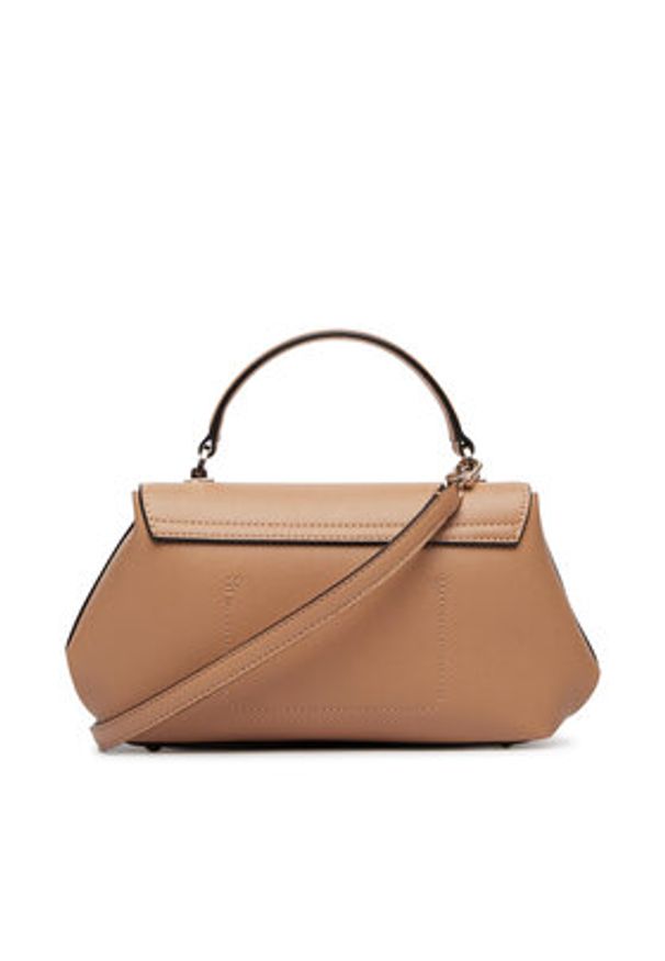 Guess Torebka Amorette HWBG78 98190 Beżowy ciemny. Kolor: beżowy. Materiał: skórzane