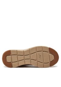 skechers - Skechers Botki Glacial Ultra - Wonderland 144202 Brązowy. Kolor: brązowy. Materiał: skóra #5