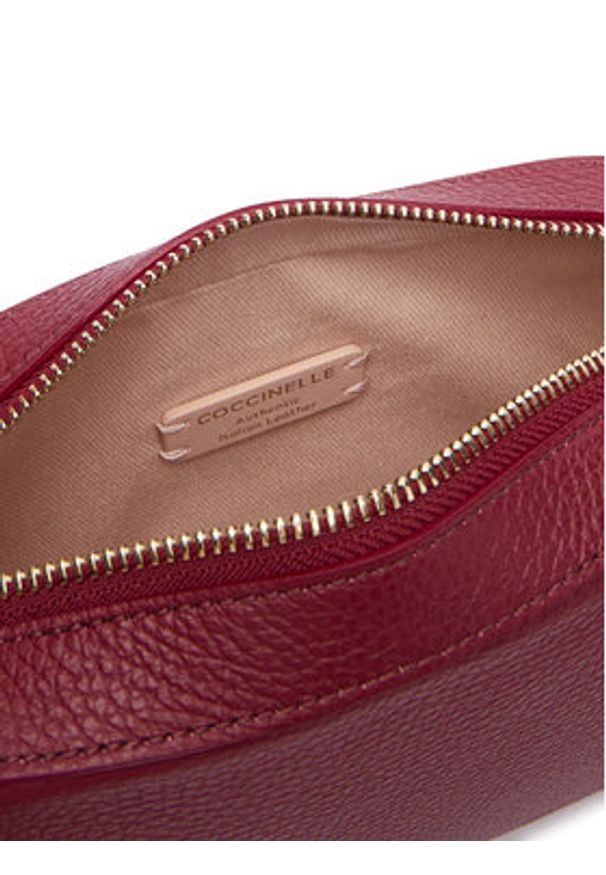 Coccinelle Torebka MN5 Tebe E5 MN5 55 I1 01 Bordowy. Kolor: czerwony. Materiał: skórzane