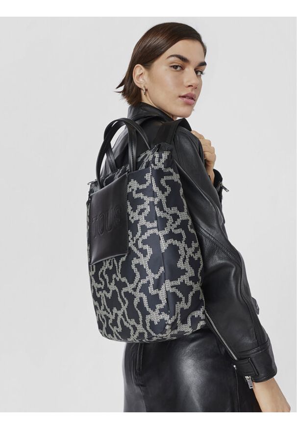 Tous - TOUS Plecak Mochila K Pix Soft 2001851551 Czarny. Kolor: czarny. Materiał: materiał