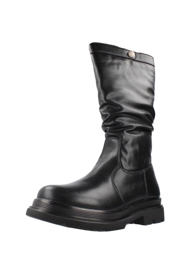 Buty ASSO AG17632 Czarny. Kolor: czarny. Materiał: tkanina, syntetyk. Styl: sportowy. Sport: turystyka piesza