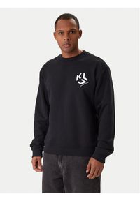 Karl Lagerfeld Jeans Bluza B1M20050 Czarny Regular Fit. Kolor: czarny. Materiał: bawełna #1