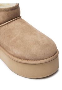 EMU Australia Śniegowce Stinger Micro Flatform W13082 Beżowy. Kolor: beżowy. Materiał: skóra #5